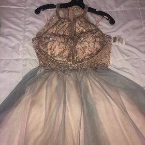 Beautiful dusty blue sweet 15/16, homecoming etc.